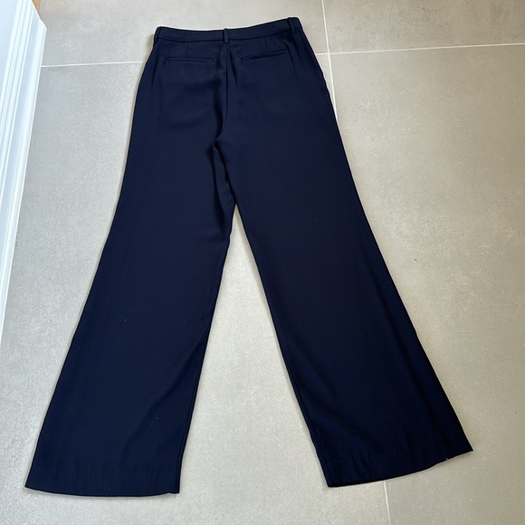 Habitual trousers in navy with red side strap size 6 - Picture 7 of 9